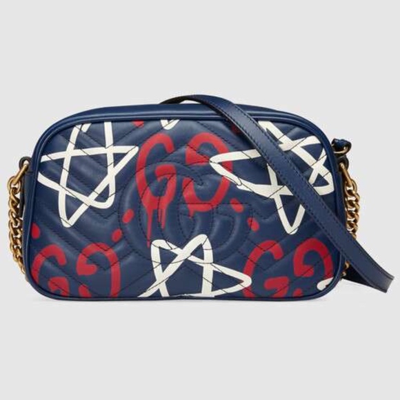 Gucci Ghost Marmont shoulder Cross body bag NWT - Picture 8 of 8
